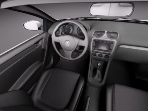 Volkswagen Golf Cabriolet 2012 3D Model