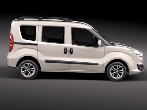 Opel Combo 2012 Model 3D