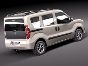 Opel Combo 2012 Model 3D