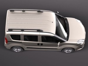 Opel Combo 2012 Model 3D