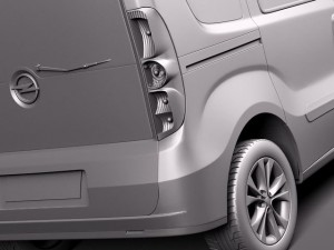 Opel Combo 2012 Model 3D