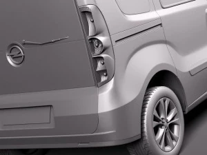 Opel Combo 2012 3D Model