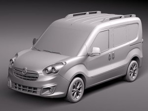 Opel Combo 2012 Model 3D