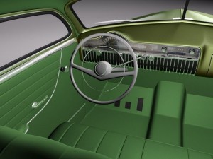 Coupe 1950 Led Sled Custom Modelo 3D