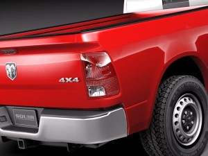 Dodge Ram 2011 Regular Cab Midpoly Modèle 3D