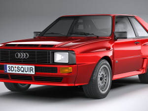 Audi Sport Quattro 1985 3D 모델