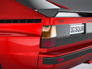 Audi Sport Quattro 1985 3D 모델