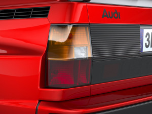 Audi Sport Quattro 1985 3D 모델