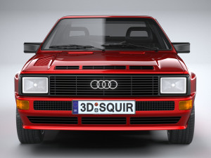Audi Sport Quattro 1985 3D 모델