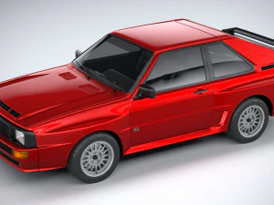 Audi Sport Quattro 1985 3D Model