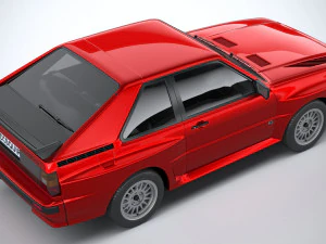 Audi Sport Quattro 1985 3D Model