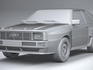 Audi Sport Quattro 1985 3D Model