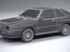 Audi Sport Quattro 1985 3D 모델