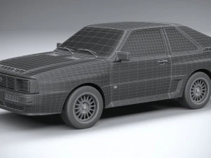 Audi Sport Quattro 1985 3D Model