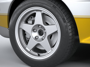 Audi Sport Quattro Rally 1985 3D Model