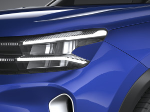 Citroen C5 Aircross 2022 Modelo 3D