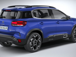 Citroen C5 Aircross 2022 Modelo 3D