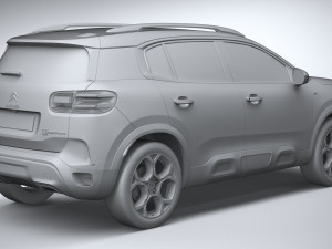 Citroen C5 Aircross 2022 Modelo 3D