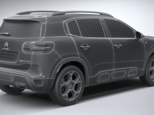 Citroen C5 Aircross 2022 Modelo 3D