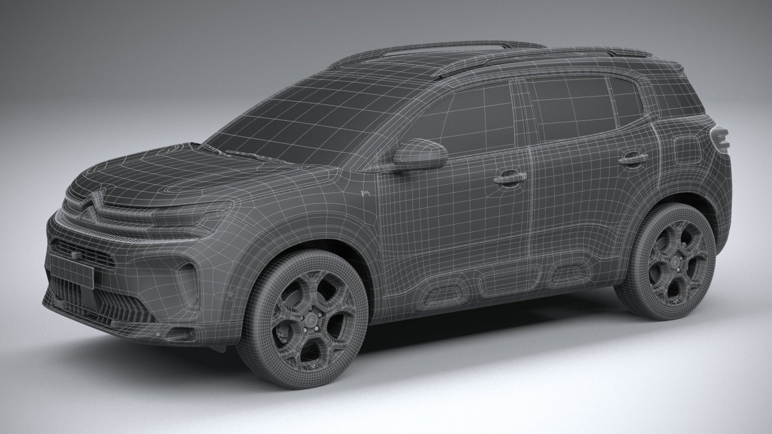 Precondition loyalty rotary citroen c5 aircross 2022 3Dモデル in SUV 3DExport