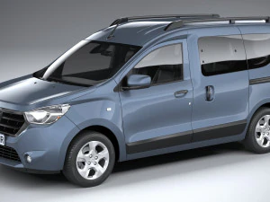 Dacia Dokker 2022 Model 3D