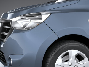 Dacia Dokker 2022 3D Model
