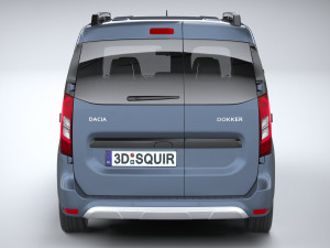 Dacia Dokker 2022 3D Model