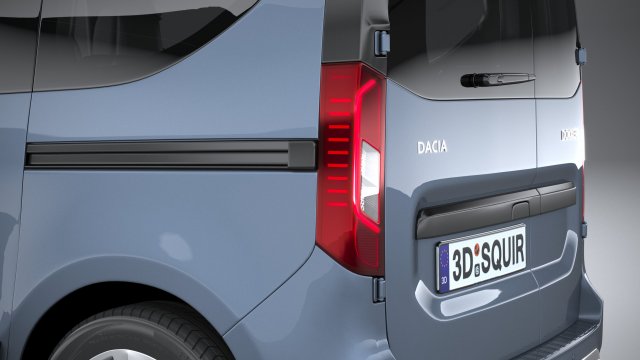 Dacia Dokker Van 2021 3D model