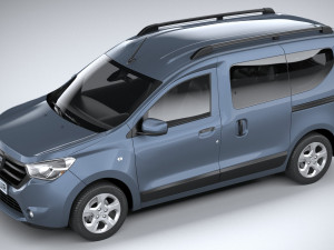 Dacia Dokker 2022 3D Model