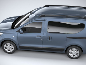 Dacia Dokker 2022 3D Model
