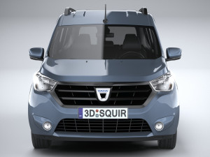 Dacia Dokker 2022 3D Model