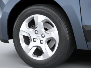 Dacia Dokker 2022 3D Model
