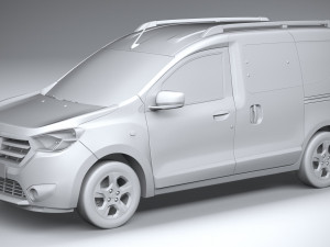 Dacia Dokker 2022 3D Model