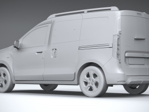 Dacia Dokker 2022 3D Model