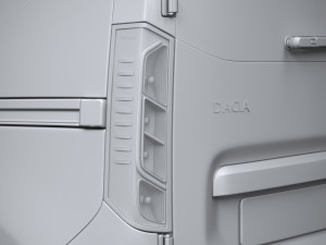 Dacia Dokker 2022 3D Model