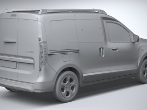 Dacia Dokker 2022 3D Model