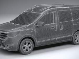 Dacia Dokker 2022 3D Model