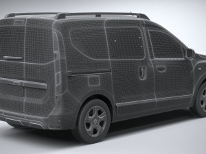 Dacia Dokker 2022 3D Model