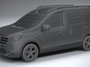 Dacia Dokker 2022 3D Model