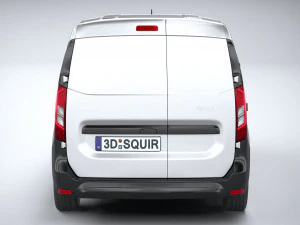 Dacia Dokker Van 2022 3D Model
