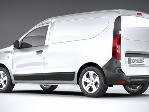 Dacia Dokker Van 2022 3D Model