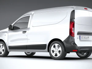 Dacia Dokker Van 2022 3D Model