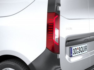 Dacia Dokker Van 2022 3D Model