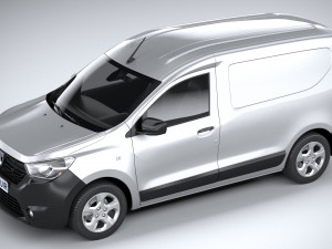 Dacia Dokker Van 2022 3D Model