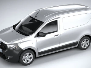 Dacia Dokker Van 2022 3D Model