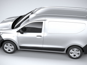 Dacia Dokker Van 2022 3D Model