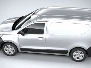 Dacia Dokker Van 2022 3D Model