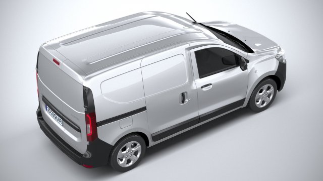 dacia dokker van 2022 3D in 3DExport
