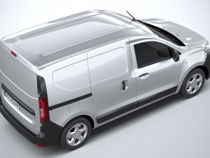 Dacia Dokker Van 2022 3D Model