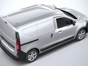 Dacia Dokker Van 2022 3D Model